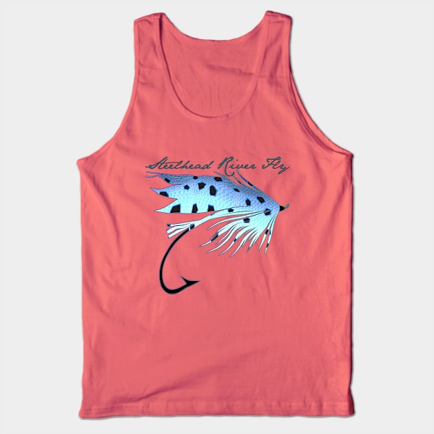 Steelhead River Fly Tank Top by MikaelJenei